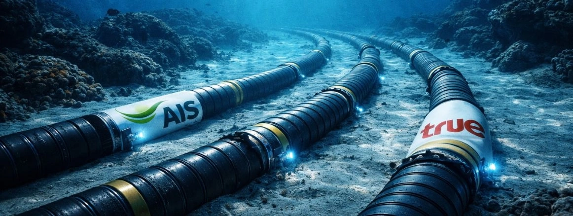 AIS และ True ยืนยันโครงข่ายอินเทอร์เน็ตแกร่ง ไม่กระทบเหตุเคเบิลใต้น้ำในตะวันออกกลาง