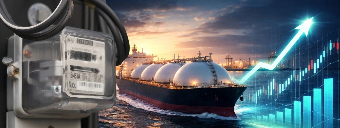 ค่าไฟฟ้าไทยแพงขึ้นจากสงครามตะวันออกกลางและราคาก๊าซ LNG พุ่งสูงขึ้น ผลกระทบต่อผู้ประกอบการและ SMEs