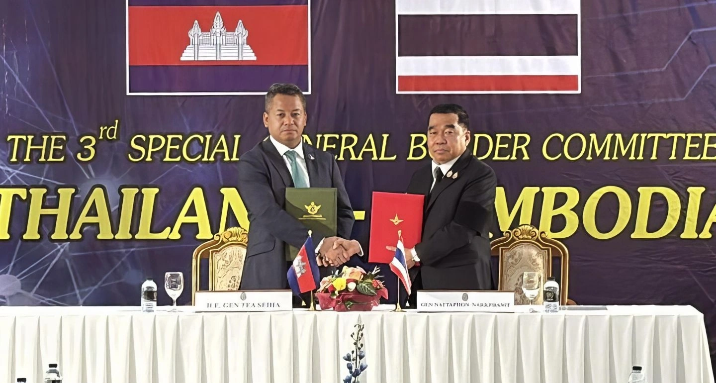 ไทย-กัมพูชาบรรลุข้อตกลงหยุดยิงทันที! ลงนามแถลงการณ์ร่วม 16 ข้อ