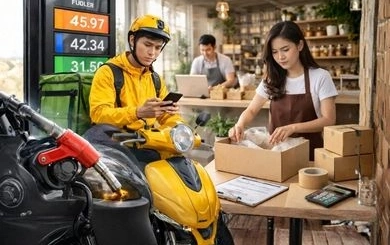 การปรับตัวของธุรกิจเดลิเวอรีและ SME ในสภาวะต้นทุนน้ำมันสูงขึ้น