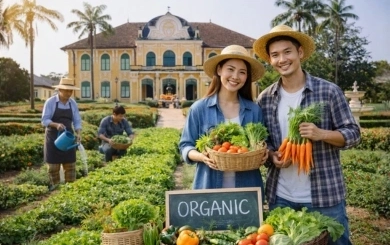 ปราจีนบุรีผนึกกำลังชุมชน สร้างความมั่นคงอาหาร หนุนเกษตรอินทรีย์