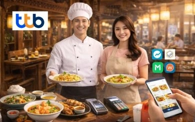 ทีทีบีผนึกกำลังพันธมิตรยกระดับธุรกิจร้านอาหารไทยด้วยโซลูชันดิจิทัล