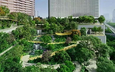 กรุงเทพฯ กำลังจะมีพื้นที่สีเขียวลอยฟ้าแห่งใหม่ขนาดใหญ่กว่า 7 ไร่ (11,200 ตารางเมตร) จากโครงการ Dusit Central Park